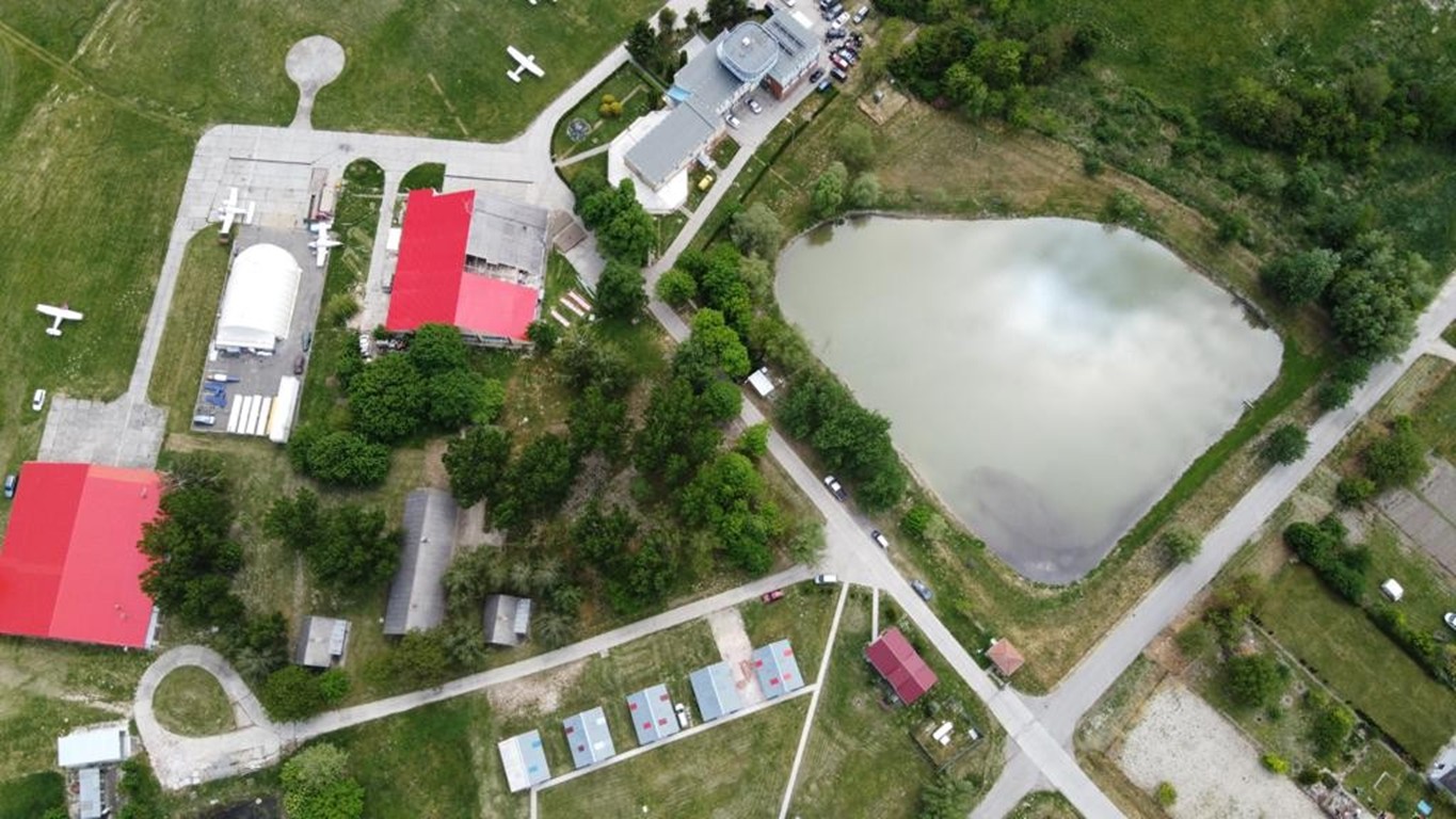 Aerial View of Complete Facility