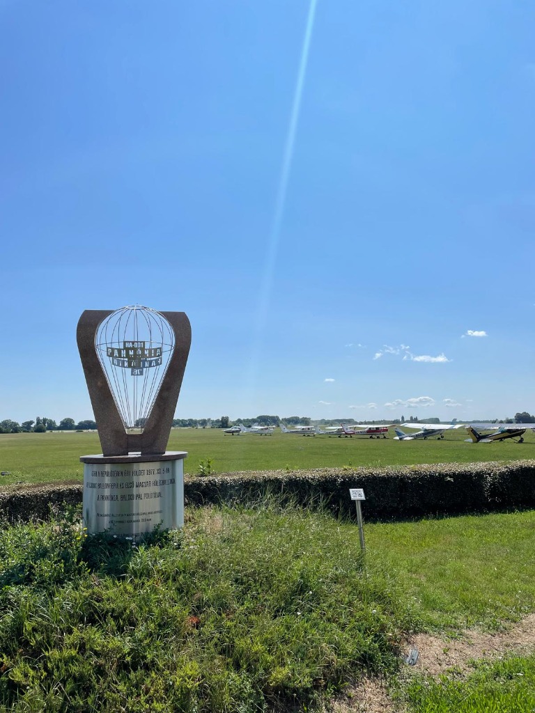 Aviation Monument at Field